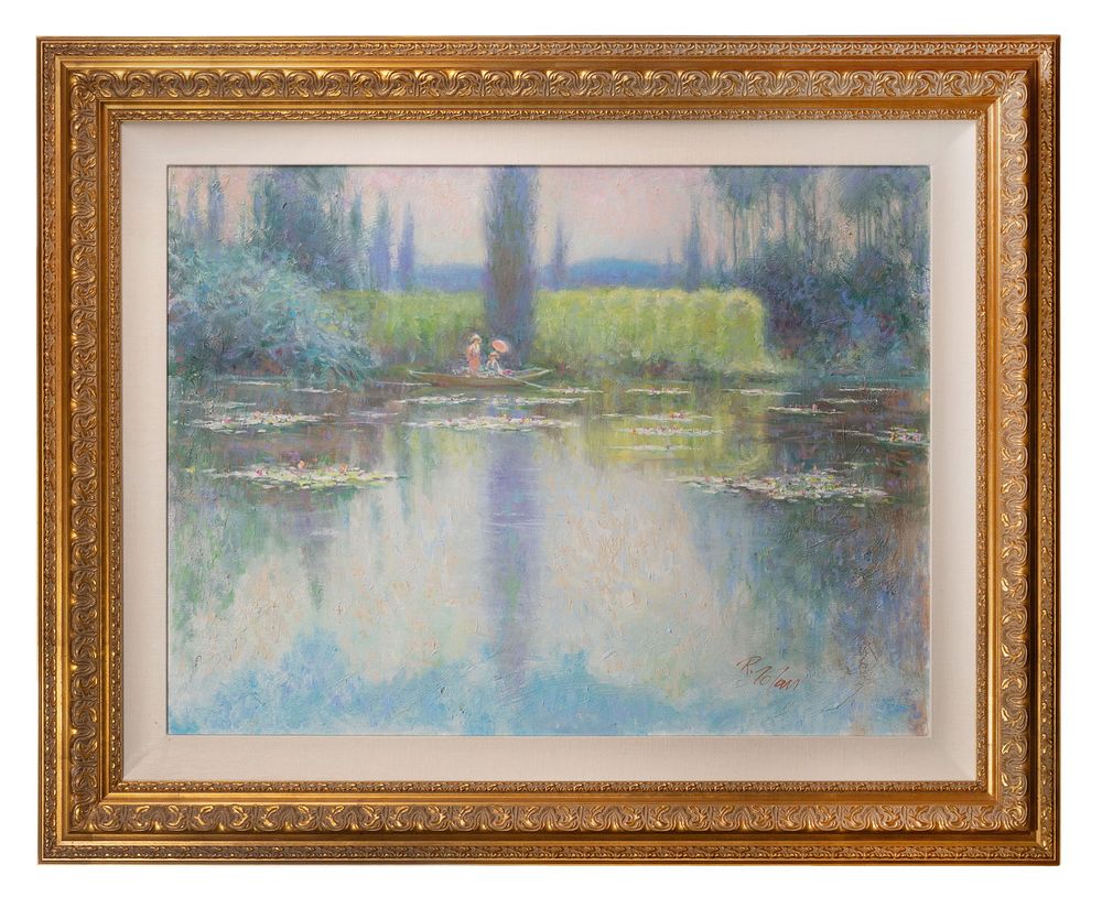 Lot 234: Richard Hudson Zolan (American, 1931-2001) Oil on Canvas