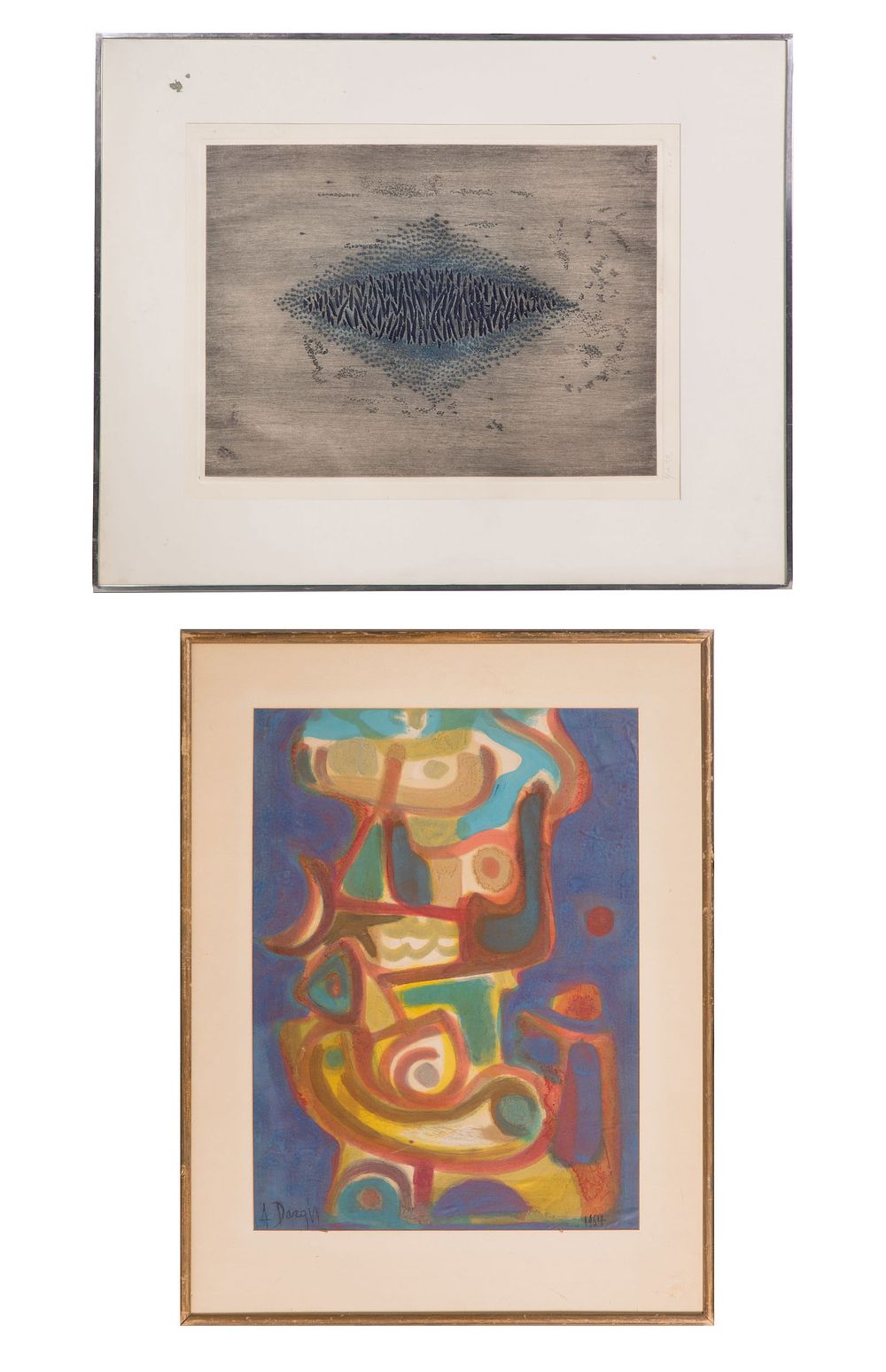 Lot 242: Arthur Luiz Piza and Alfons Dargis Artworks