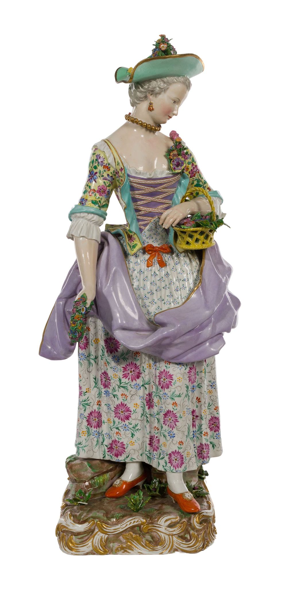 Lot 290: Meissen Porcelain Figurine