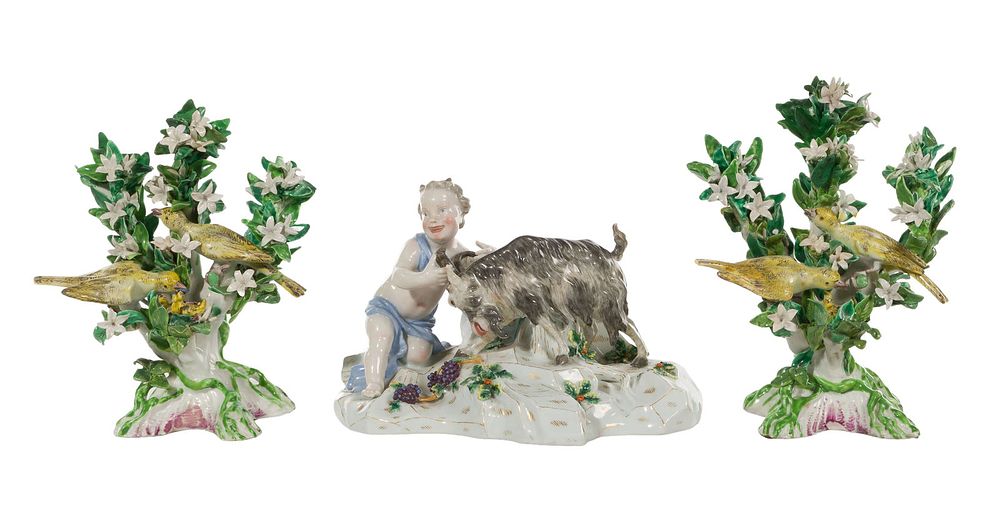 Lot 291: Meissen Porcelain Figurine