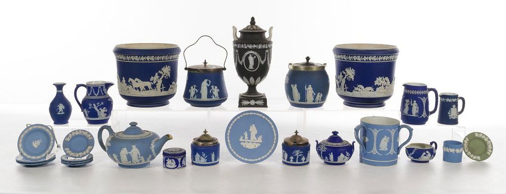 Lot 307: Wedgwood Jasperware Assortment