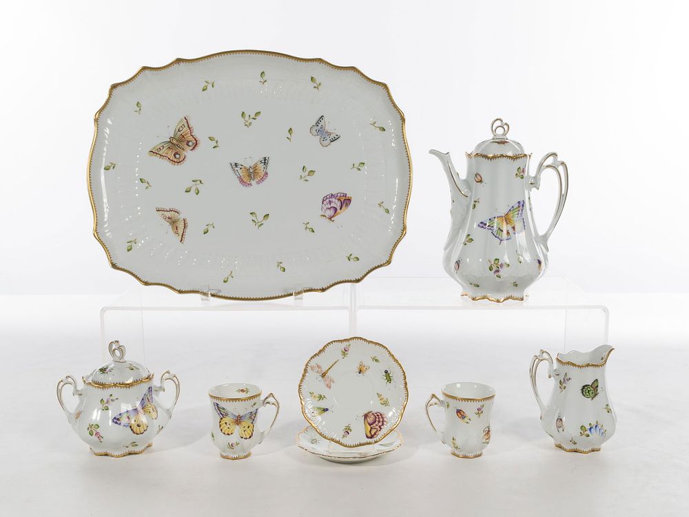 Lot 320: Anna Weatherley Designs Spring Budapest Porcelain Tea Service