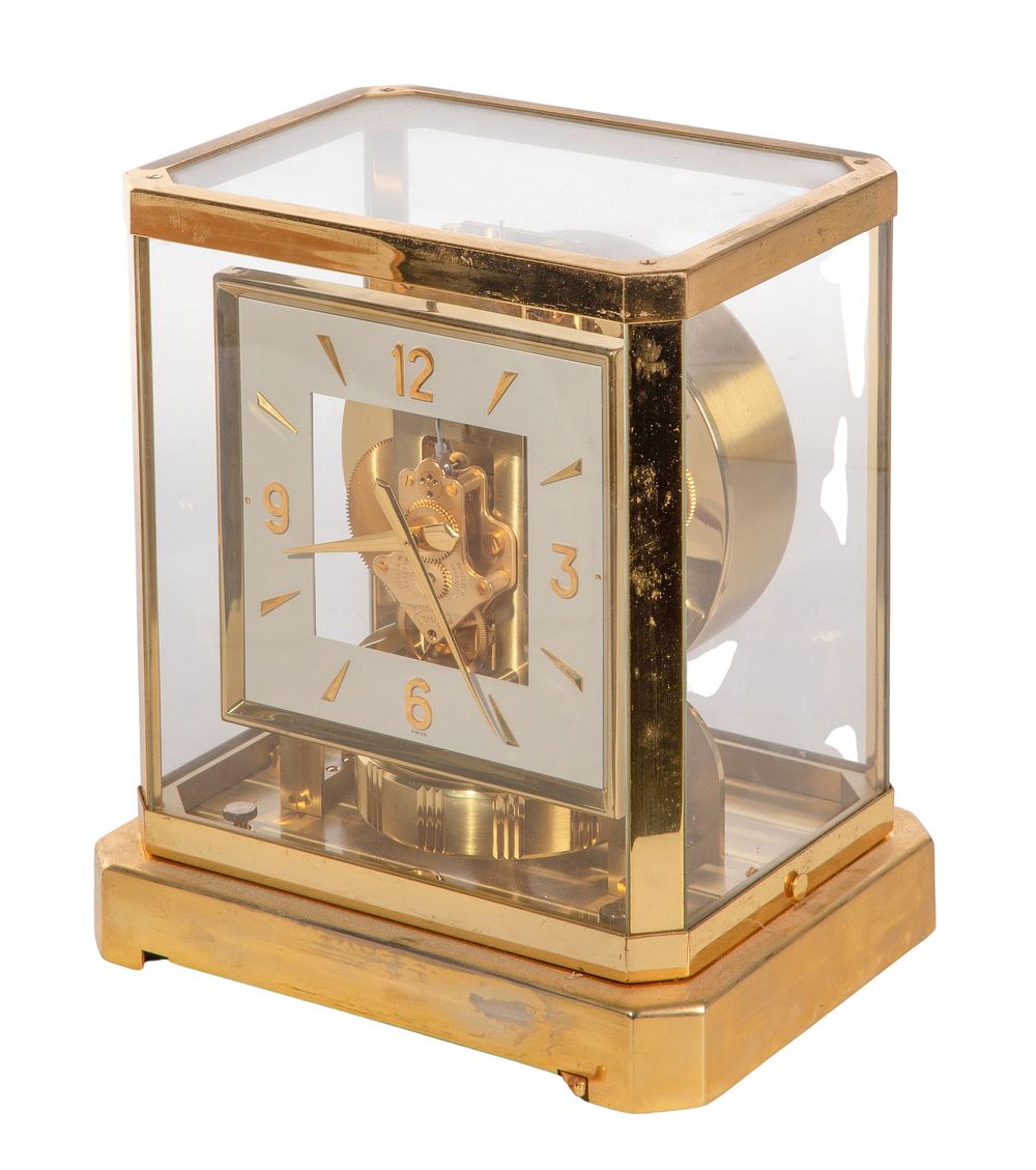 Lot 327: LeCoultre & Cie Perpetual Atmos Mantel Clock