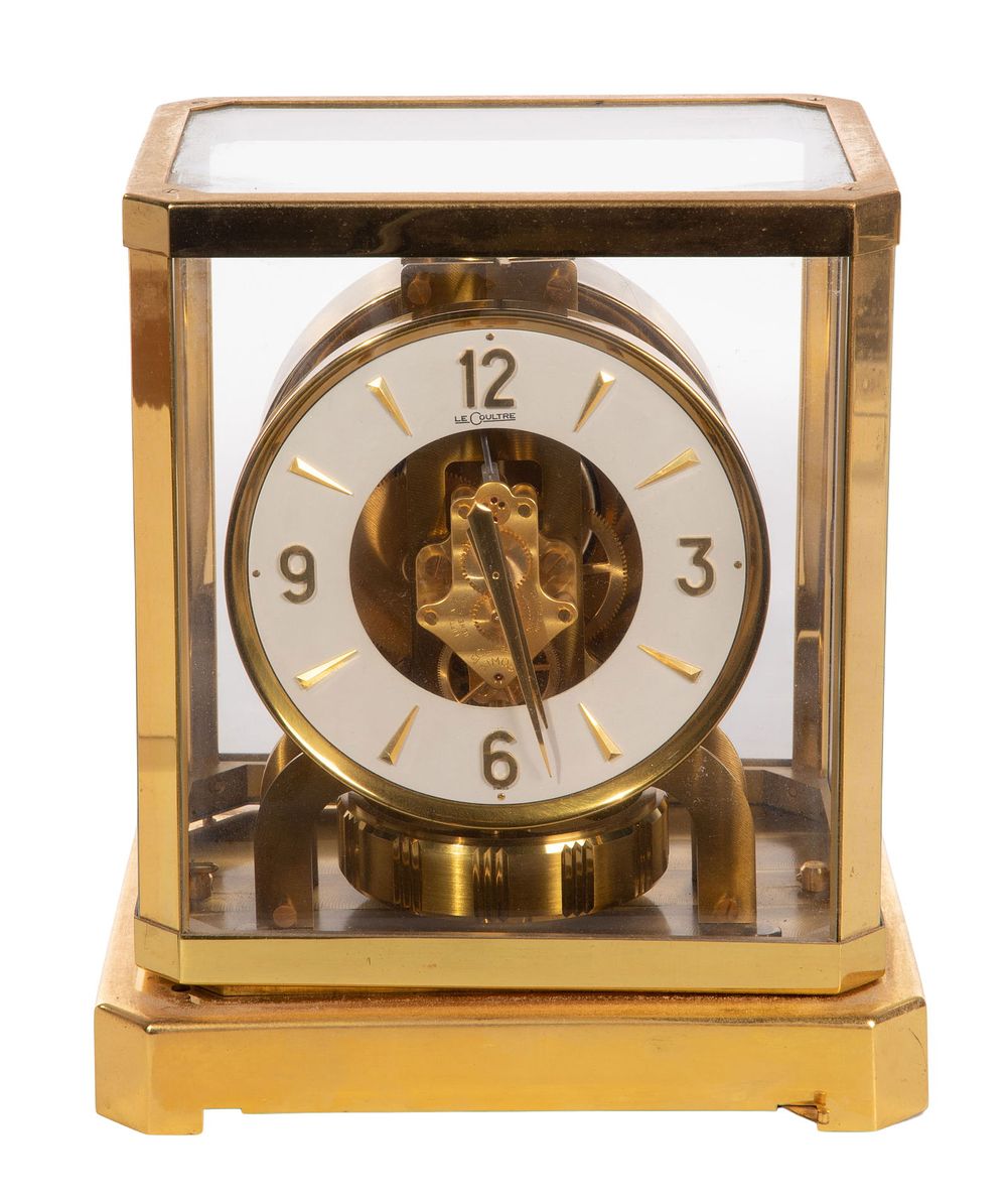 Lot 328: LeCoultre & Cie Perpetual Atmos Mantel Clock