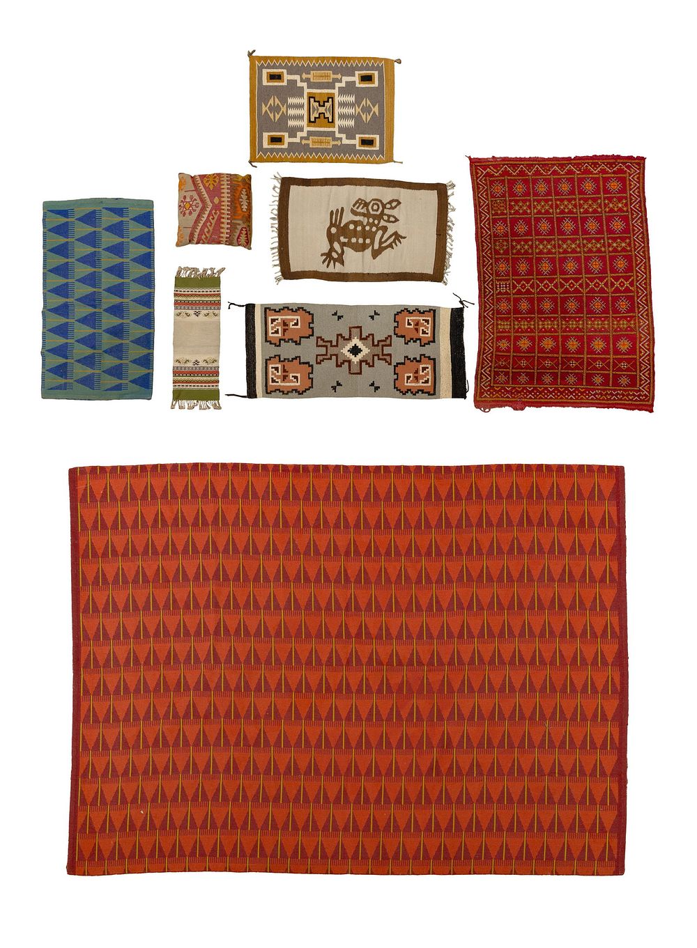 Lot 345: Rug and Textile Assortment