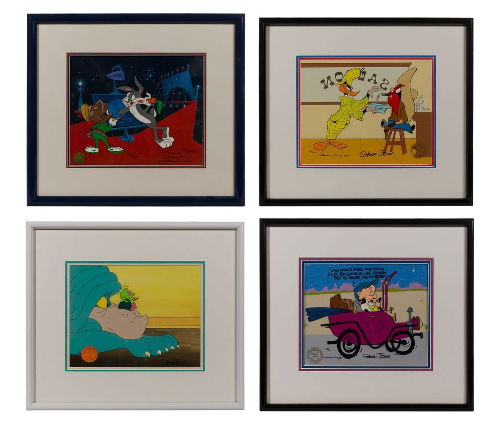 Lot 352: Chuck Jones (American, 1912-2002) Animation Cel Assortment