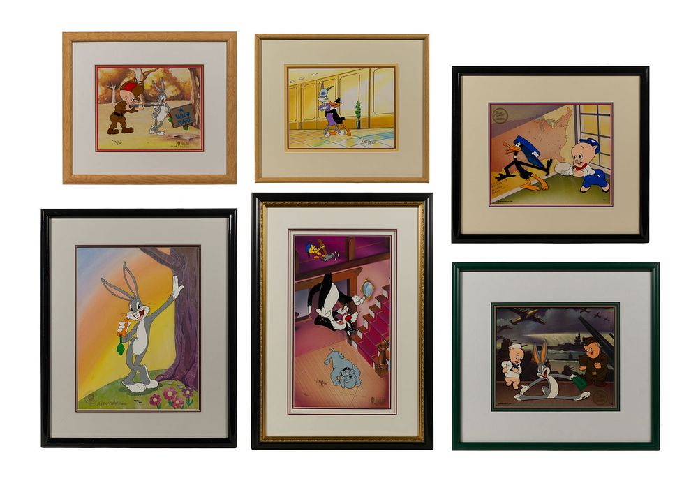 Lot 355: Warner Brothers Animation Art Assortment