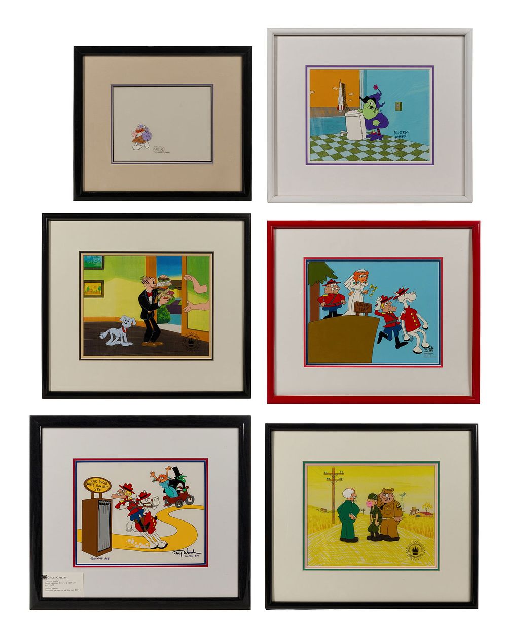 Lot 359: Animated Cartoon Cel Assortment