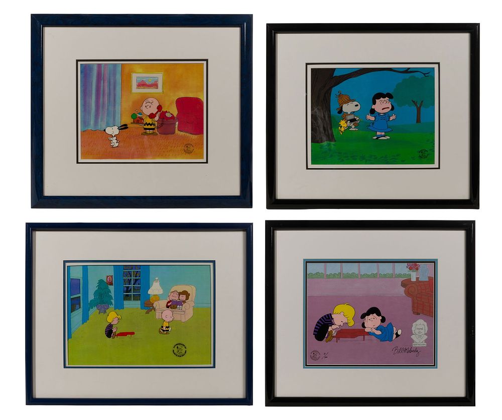 Lot 360: Peanuts Animation Cel Assortment