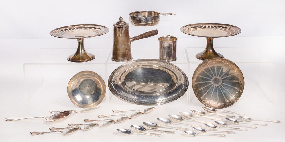 Lot 398: Tiffany & Co. Sterling Silver Assortment