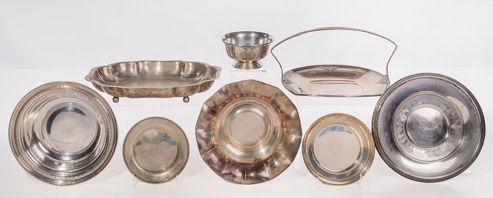Lot 439: Sterling Silver Holloware Assortment