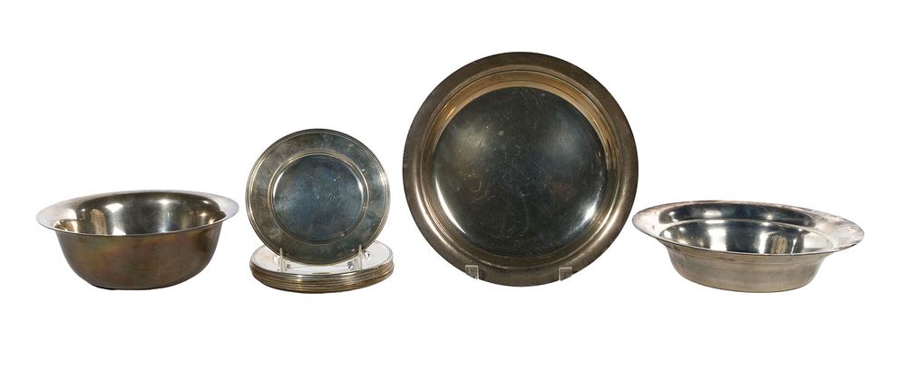 Lot 468: Sterling Silver Hollowware