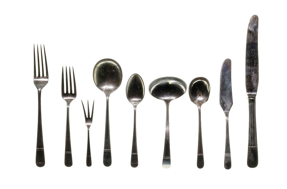 Lot 493: Watson Co. Dorian Sterling Silver Flatware Assortment