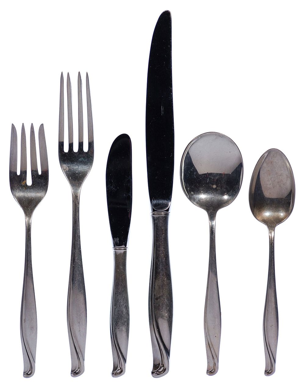 Lot 499: Alvin Spring Bud Sterling Silver Flatware Assortment