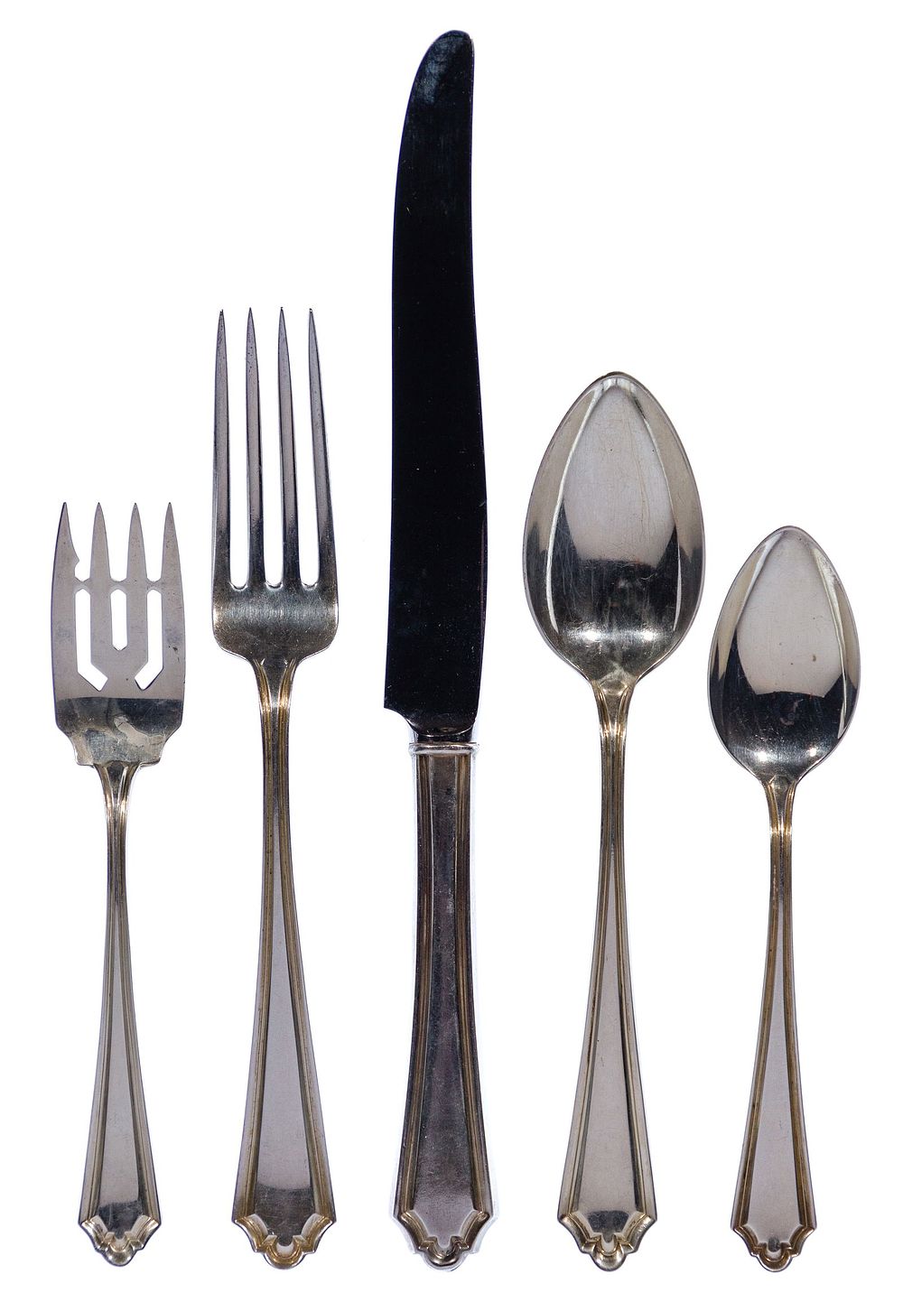 Lot 500: Alvin Hamilton Sterling Silver Flatware Assortment