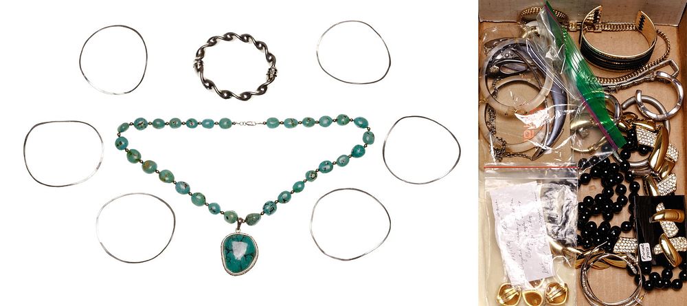 Lot 171: Sterling Silver, Designer and Costume Jewelry Assortment