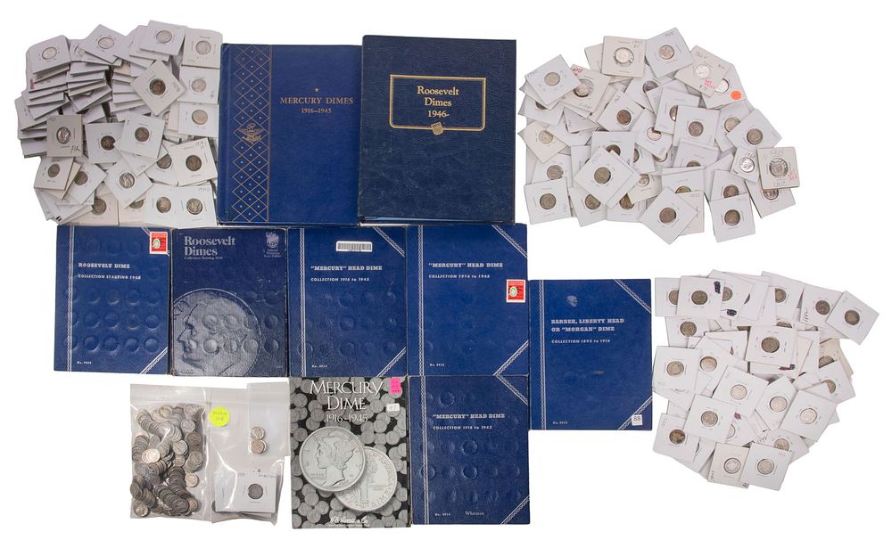 Lot 200: Seated Liberty, Barber, Mercury and Roosevelt 10c Assortment