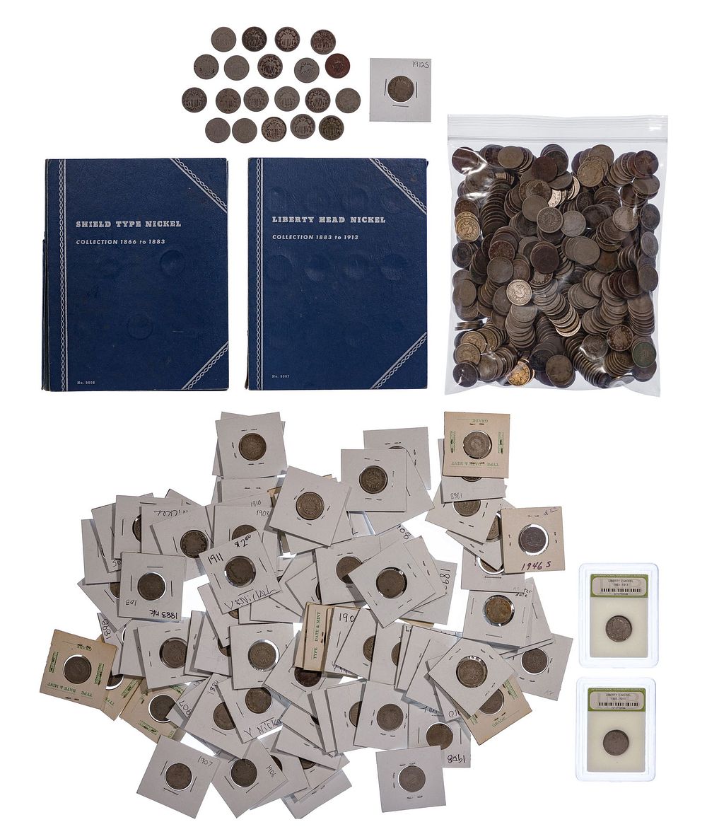 Lot 211: Shield and Liberty 5c Assortment