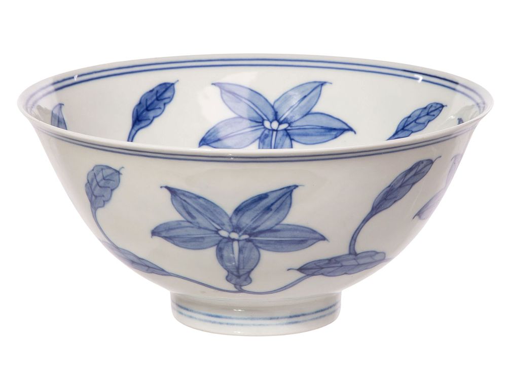 Lot 263: Chinese Blue and White Porcelain Bowl
