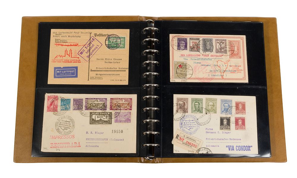 Lot 296: Zeppelin Memorabilia Collection