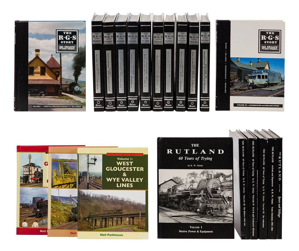Lot 178: Railway History Book Set Assortment