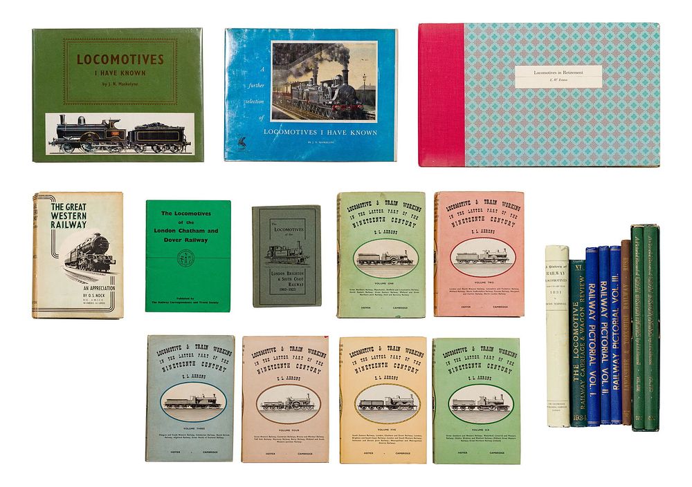 Lot 179: Railway Locomotive Book Assortment