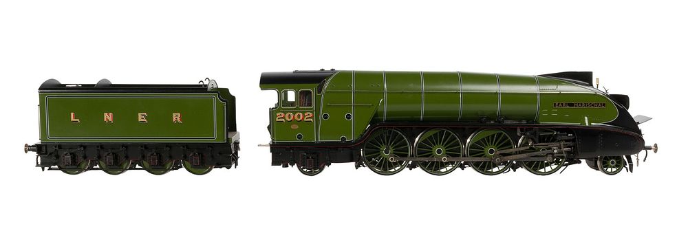 Lot 205: L. H. Loveless & Co Model Train O Scale Locomotive with Tender