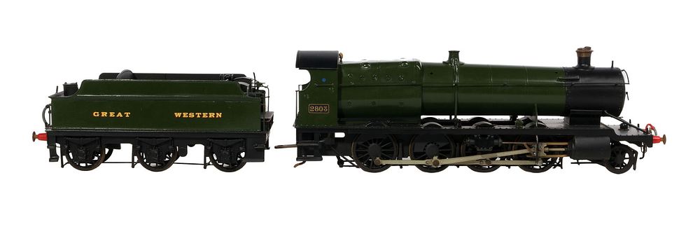Lot 217: Lawrence Scale Models Model Train O Scale Locomotive with Tender