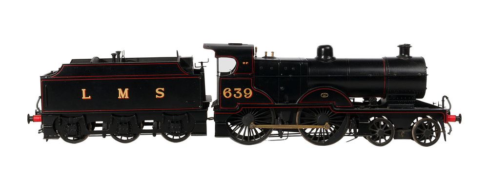 Lot 218: Lawrence Scale Models Model Train O Scale Locomotive with Tender