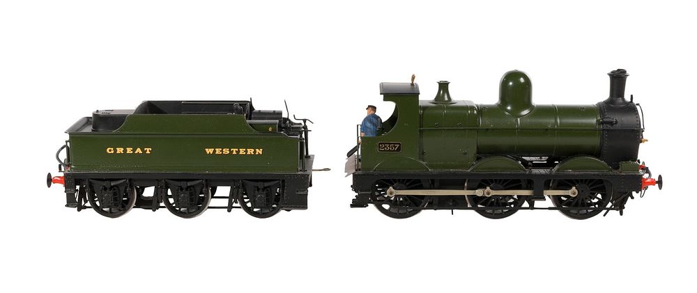 Lot 219: Lawrence Scale Models Model Train O Scale Locomotive with Tender