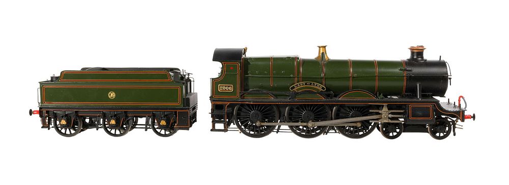 Lot 220: Lawrence Scale Models Model Train O Scale Locomotive with Tender