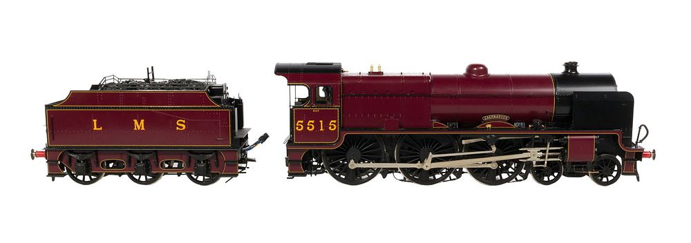 Lot 249: Lee Marsh Model Train O Scale Locomotive with Tender