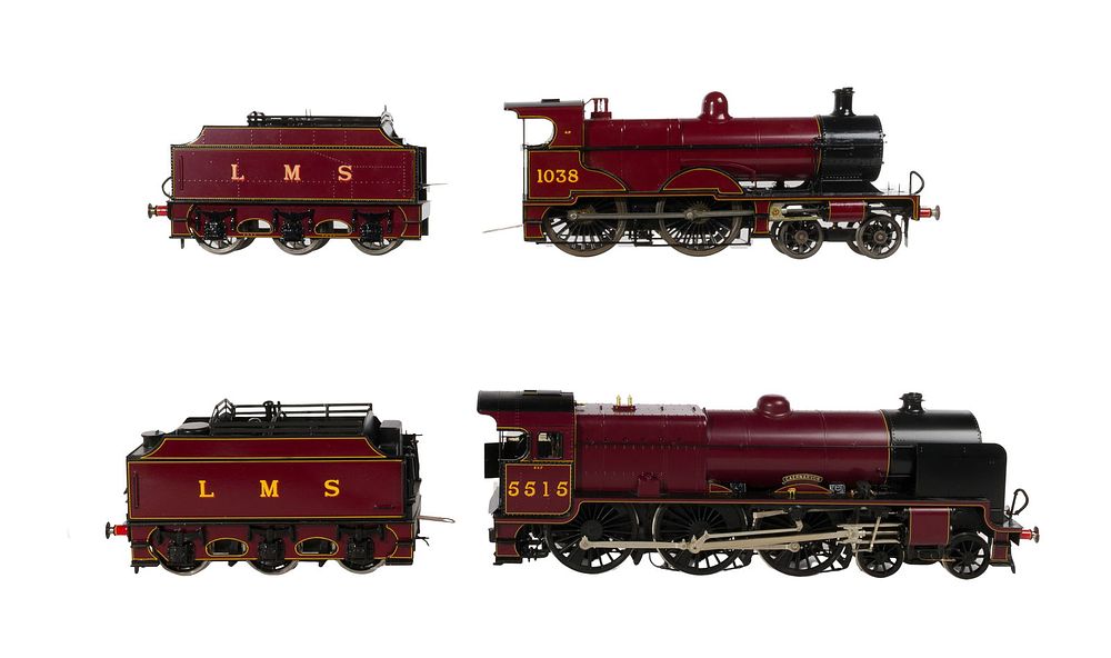 Lot 262: Model Train O Scale Locomotive and Tender Assortment