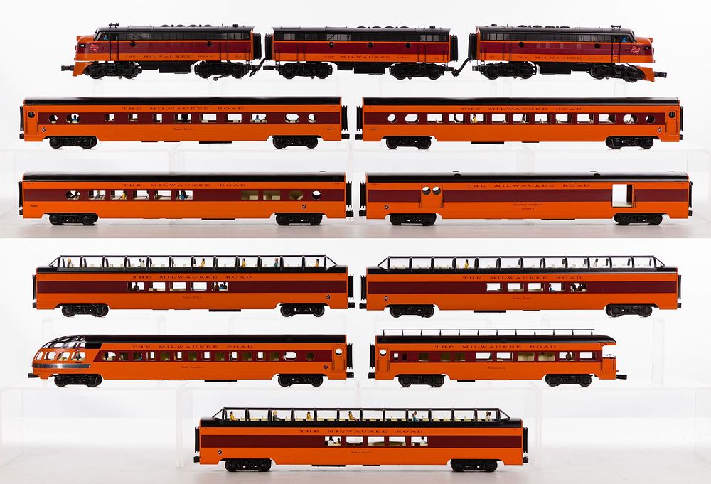 Lot 344: K-Line Model Train O Scale The Milwaukee Road Collection