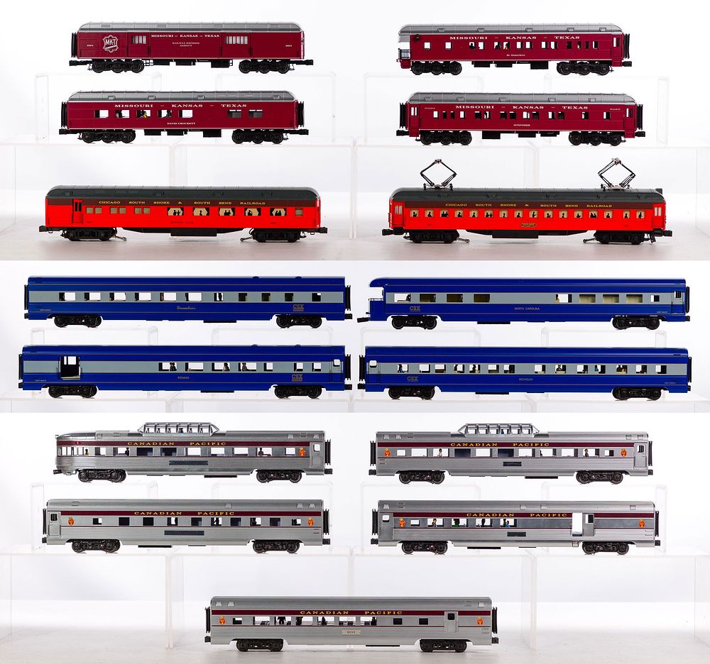 Lot 345: K-Line Model Train O Scale Car Assortment