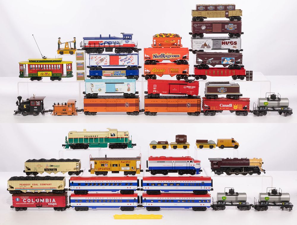 Lot 360: K-Line Model Train O Scale Assortment