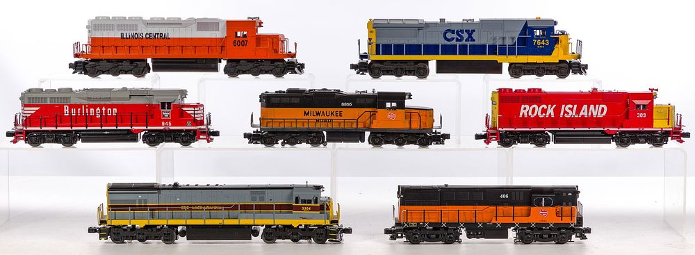Lot 365: Lionel Model Train O Scale Locomotive Assortment
