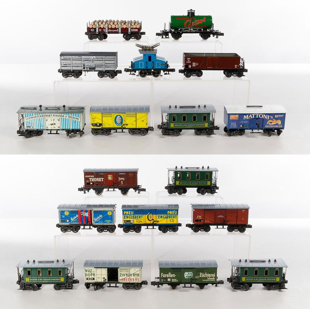 Lot 400: ETS Praha Model Train O Scale Car Assortment