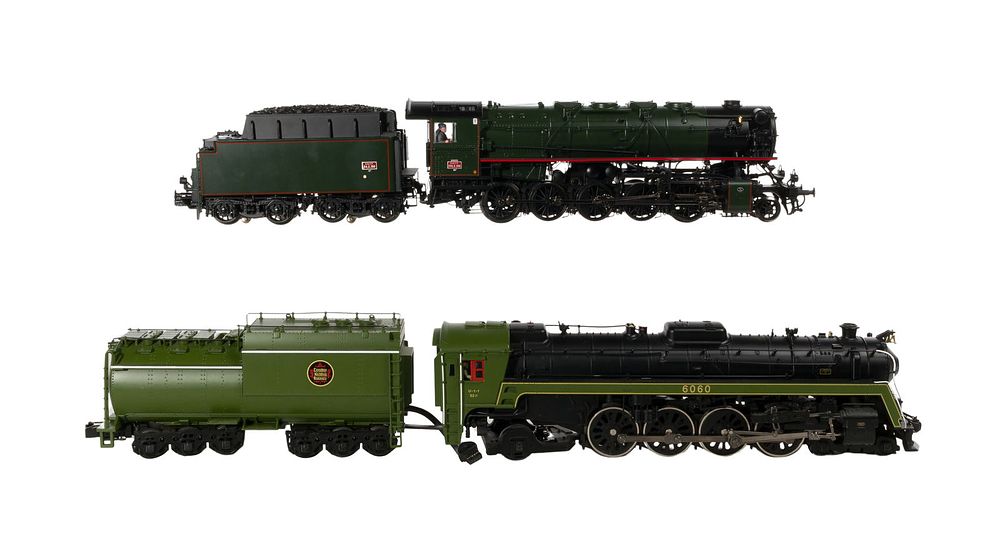 Lot 401: MTH Model Train O Scale Locomotive with Tender Assortment