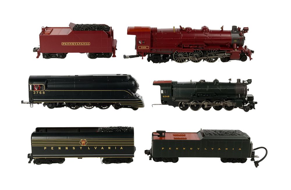 Lot 402: MTH Model Train O Scale Locomotive with Tender Assortment