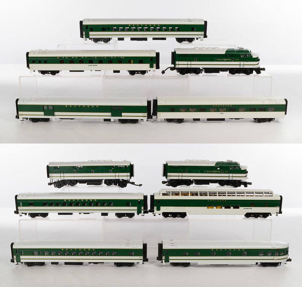 Lot 416: MTH Model Train O Scale Southern Assortment
