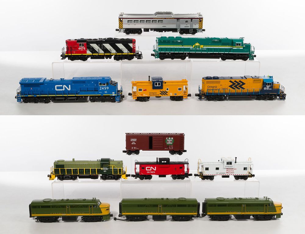 Lot 418: MTH Model Train O Scale Canadian Assortment
