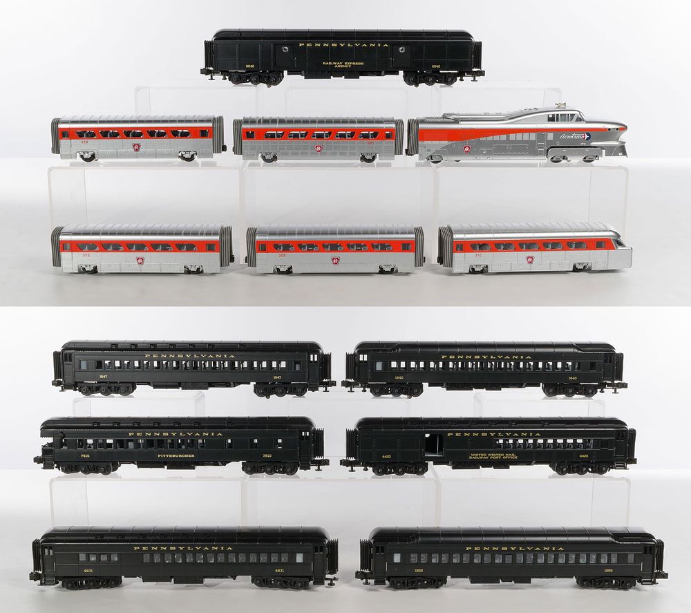 Lot 433: MTH Model Train O Scale Pennsylvania Car Assortment