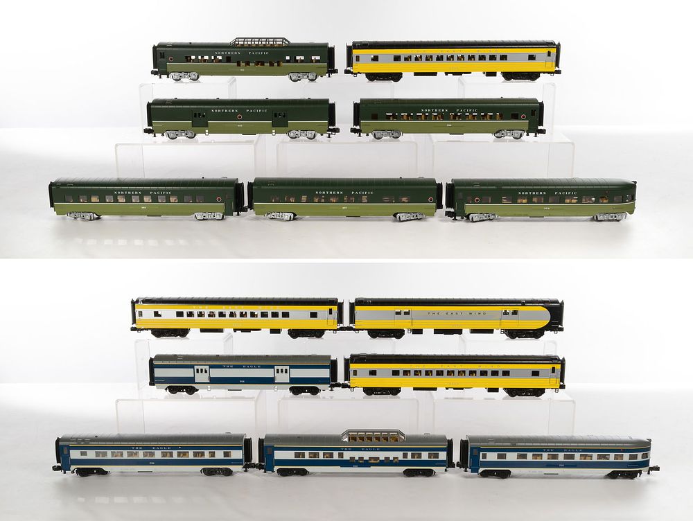 Lot 437: MTH Model Train O Scale Passenger Car Collection