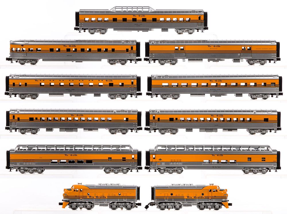 Lot 445: MTH Model Train O Scale Rio Grande Assortment