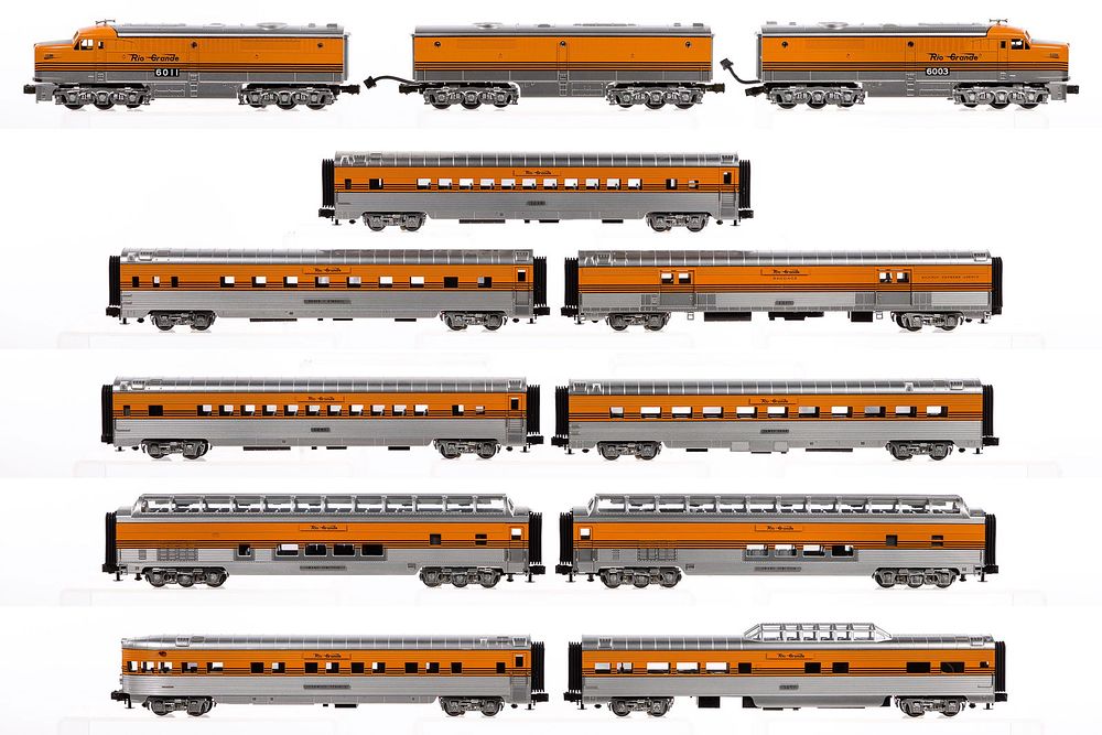 Lot 446: MTH Model Train O Scale Rio Grande Assortment