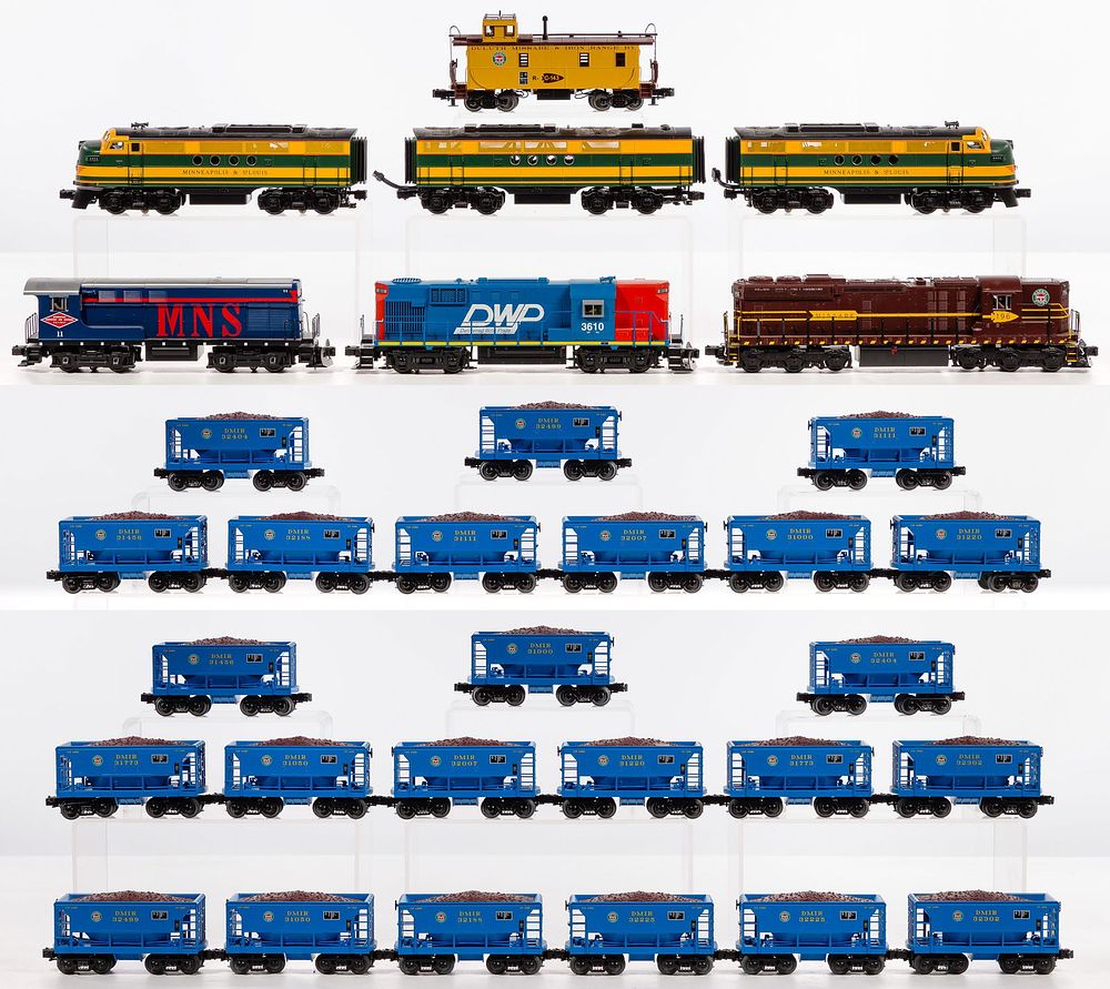 Lot 452: MTH Model Train O Scale Locomotive Assortment
