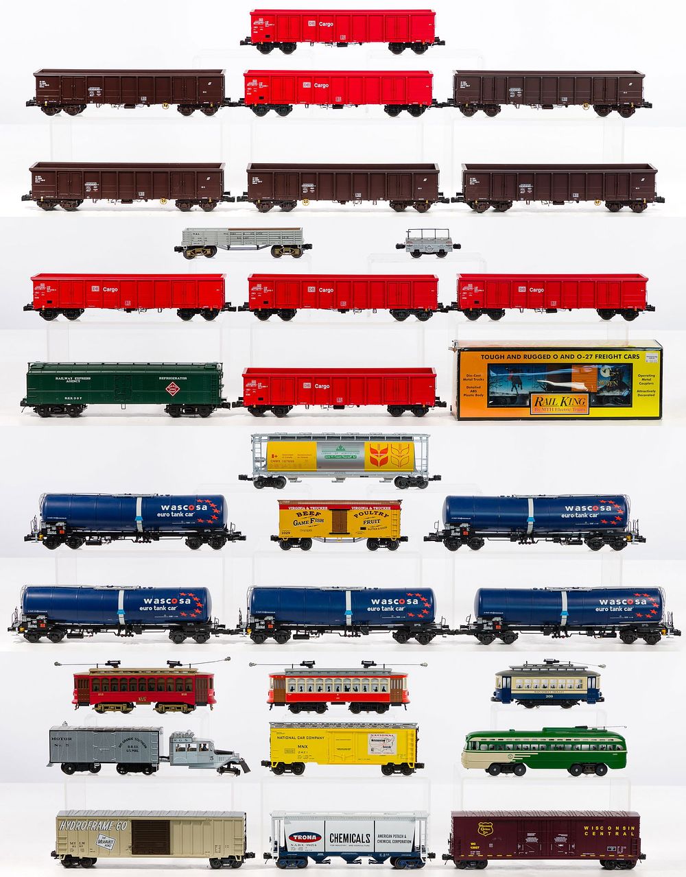 Lot 453: MTH Model Train O Scale Train Car Assortment