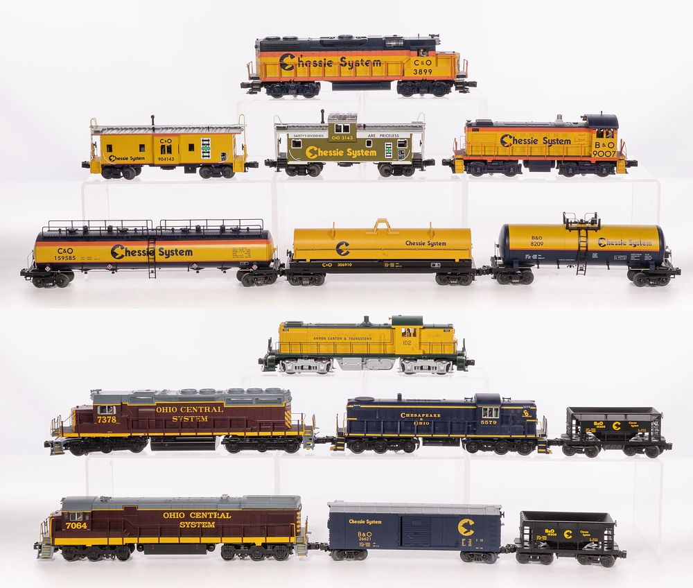 Lot 459: MTH Model Train O Scale Ohio Assortment