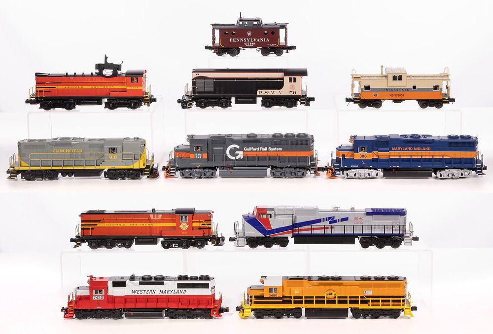 Lot 463: MTH Model Train O Scale Locomotive Assortment